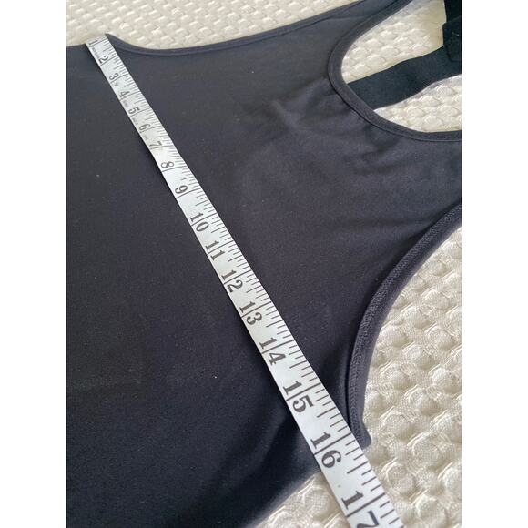 Nicole Miller Athletic Single Elastic Band Racer Back Tank Top Sz XS - Picture 5 of 9